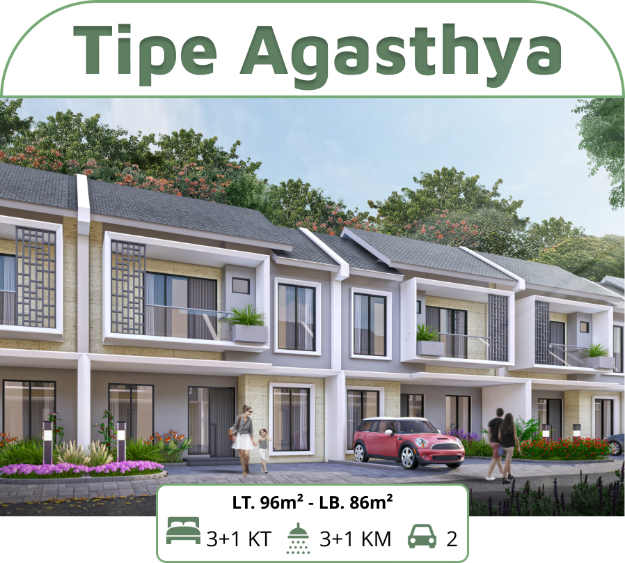 Asana Residence Cibubur Tipe Agasthya