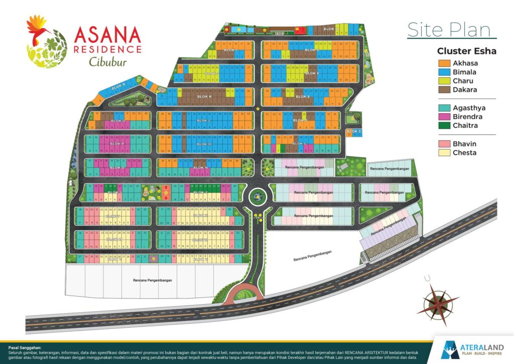 Asana Residence Cibubur Site Plan